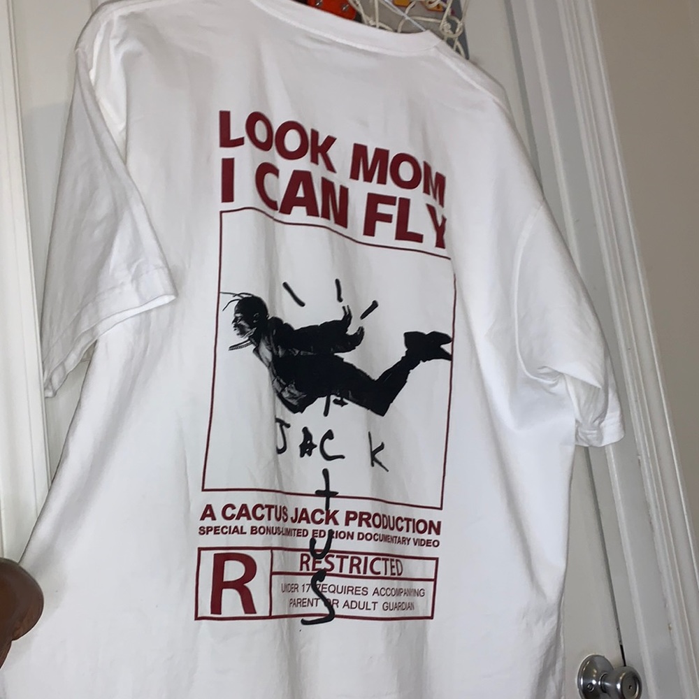 Travis Scott Look Mom I Can Fly T shirt